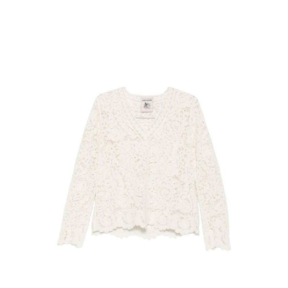 Semicouture Women Calanthe V-Necked Sweater